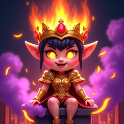 Queen Of Inferno Spin lander Casino